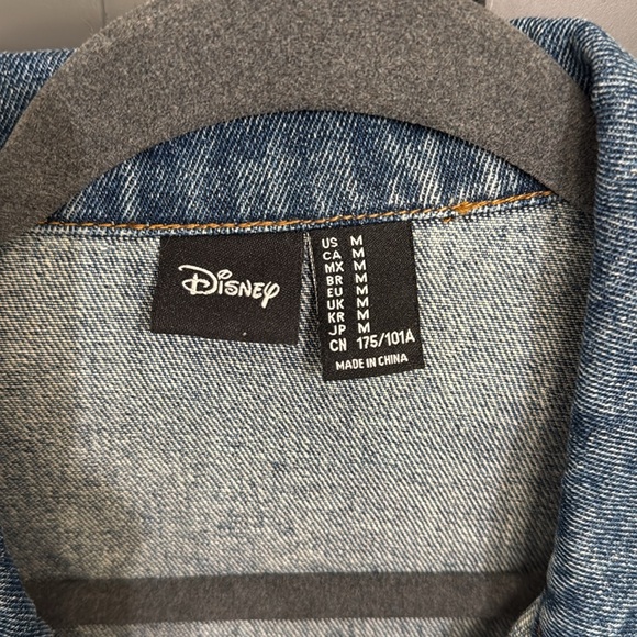 Disney Mickey Mouse Denim Jacket. Size Medium. NWT - Picture 2 of 3